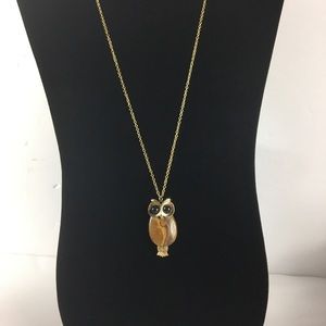NWT ColdWater Creek Owl Necklace